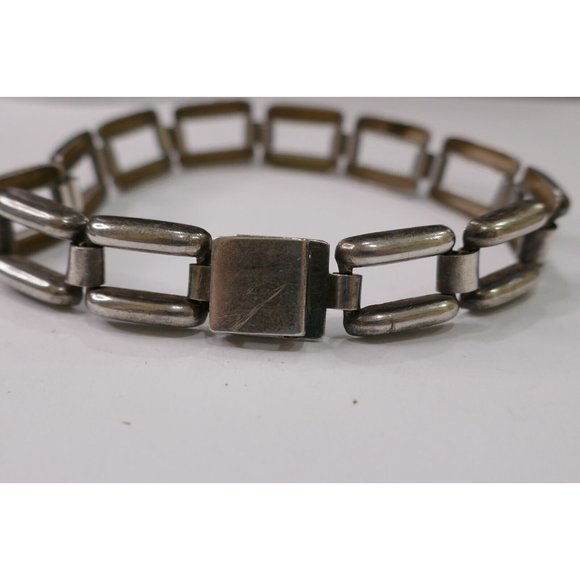 Rare VTG German 835 Silver Bracelet DRGM Deutsches Reichsgebrauchsmuster Mark - Picture 3 of 12